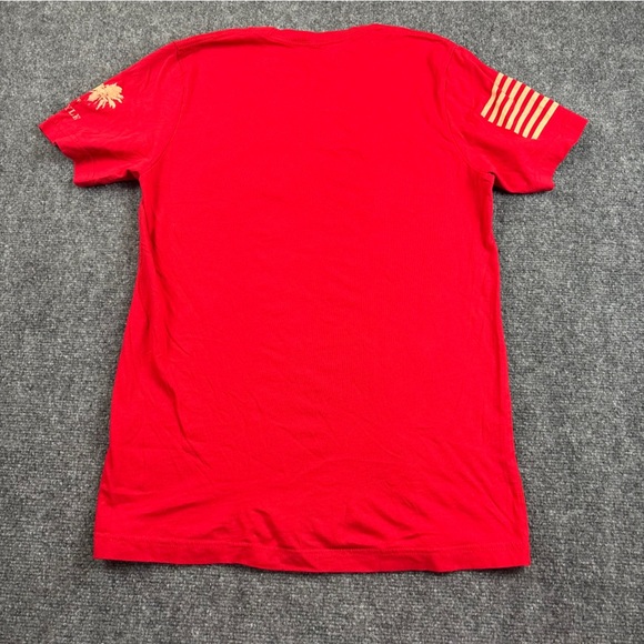 GRUNT STYLE Women’s Red Short Sleeve Heart Ammo “Be Mine” size: Medium - Picture 5 of 8